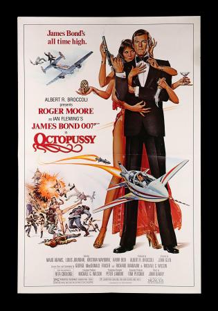 JAMES BOND: OCTOPUSSY (1983) - US One-Sheet