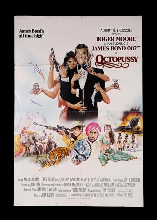 JAMES BOND: OCTOPUSSY (1983) - UK One-Sheet Poster