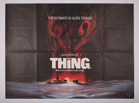 THE THING (1982) - UK Quad Poster