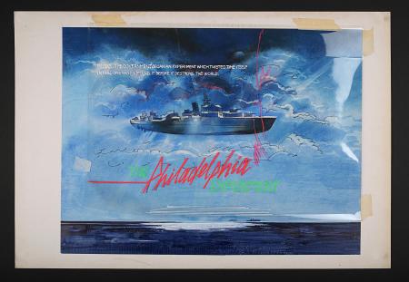 THE PHILADELPHIA EXPERIMENT (1984) - Concept Quad Poster Artwork