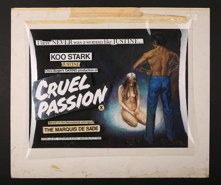 CRUEL PASSION (1977) - Final Artwork for UK Quad Poster plus UK Quad Poster