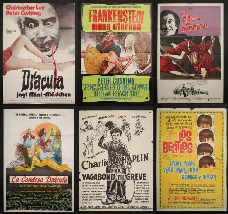 EIGHT GERMAN/ARGENTINIAN/DANISH POSTERS (MOST 1960'S-70'S) - Eight German/Argentinian/Danish Posters