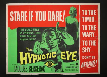 THE HYPNOTIC EYE (1960) - UK Quad Poster