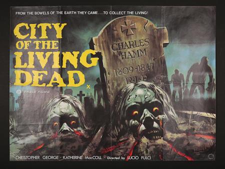 CITY OF THE LIVING DEAD - UK Quad Poster