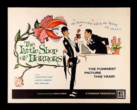 THE LITTLE SHOP OF HORRORS (1960) - US Half-Sheet Poster