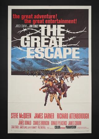 THE GREAT ESCAPE (1963) - US One-Sheet Poster