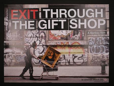 EXIT THROUGH THE GIFT SHOP (2010) - UK Quad Poster Advance