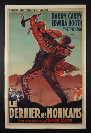 THE LAST OF THE MOHICANS (1932) - French Poster