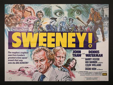 SWEENEY! (1976) - UK Quad Poster