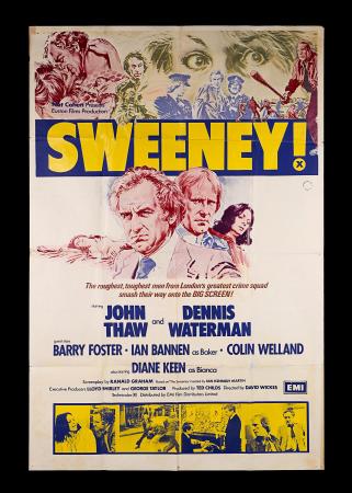 THE SWEENEY! (1974) - UK Bus Stop Poster