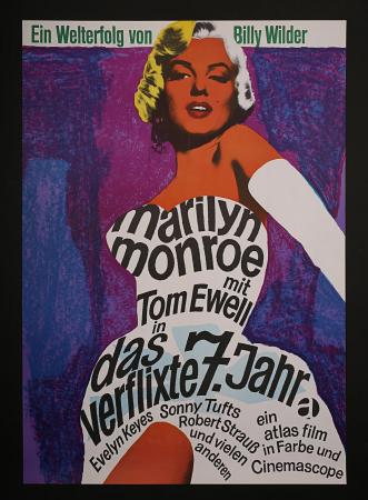 MARILYN MONROE: THE SEVEN YEAR ITCH (1955) - German A1 Poster