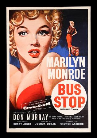 MARILYN MONROE: BUS STOP (1956) - UK Double Crown Poster