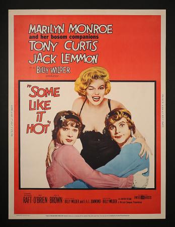 MARILYN MONROE: SOME LIKE IT HOT (1959) - US 30 x 40 Poster