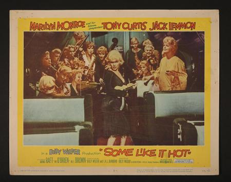 MARILYN MONROE: SOME LIKE IT HOT (1959) - US Lobby Card