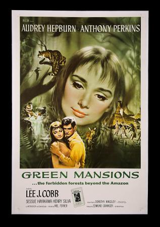 AUDREY HEPBURN: GREEN MANSIONS (1959) - US One-Sheet Poster