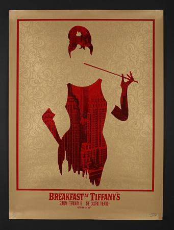 AUDREY HEPBURN: BREAKFAST AT TIFFANY'S (1961) - US Castro Theatre Poster