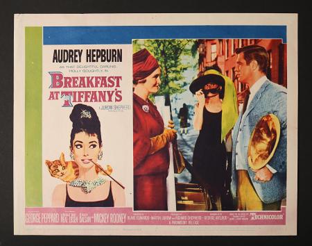 AUDREY HEPBURN: BREAKFAST AT TIFFANY'S (1961) - US Lobby Card