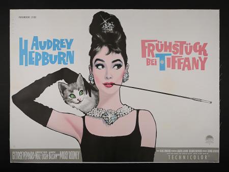 AUDREY HEPBURN: BREAKFAST AT TIFFANY'S (1961) - German A0 Poster