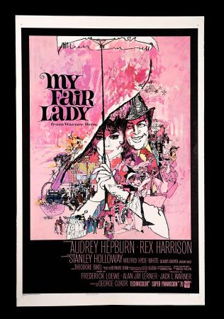 AUDREY HEPBURN: MY FAIR LADY (1964) - US One-Sheet Poster