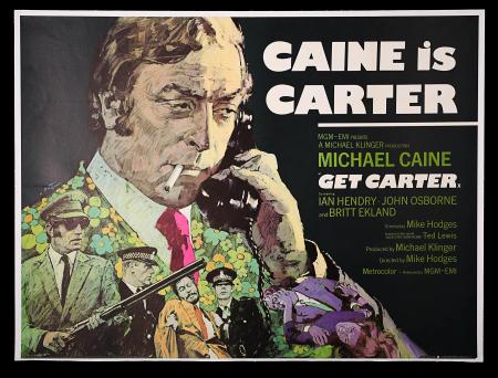 GET CARTER (1971) - UK Quad Poster