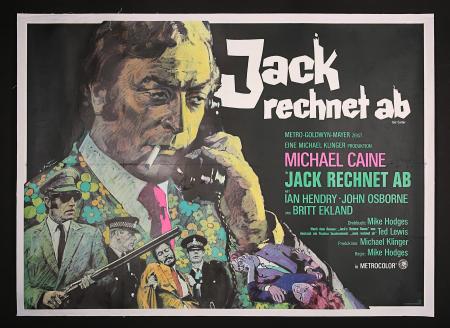 GET CARTER (1971) - German A0 Poster