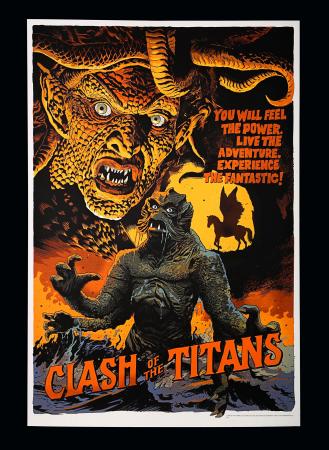 CLASH OF THE TITANS (1981) - Mondo Poster