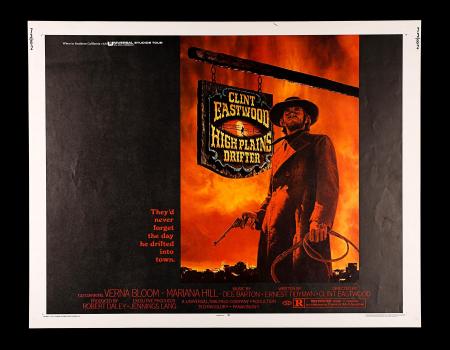 HIGH PLAINS DRIFTER (1973) - US Half-Sheet Poster