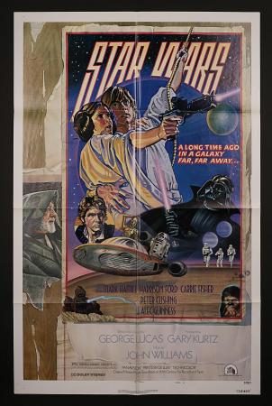 STAR WARS: EPISODE IV: A NEW HOPE (1977) - US One-Sheet Style-D Poster