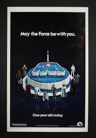 STAR WARS: EPISODE IV: A NEW HOPE (1977) - US One-Sheet "Birthday" Poster