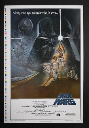 STAR WARS: EPISODE IV: A NEW HOPE (1977) - US One-Sheet Style-A Printer's Proof Poster