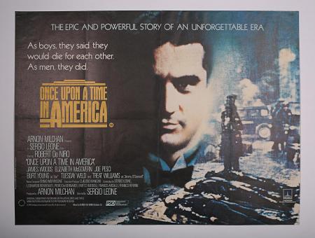 ONCE UPON A TIME IN AMERICA (1984) - UK Quad Poster