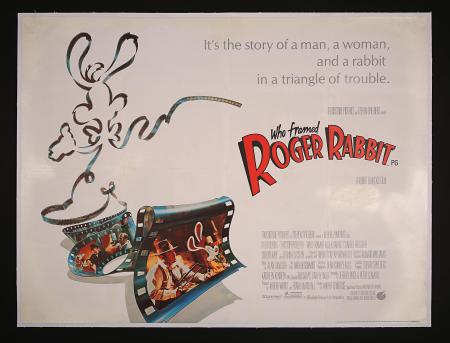 WHO FRAMED ROGER RABBIT (1988) - UK Quad Poster