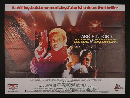 BLADE RUNNER (1982) - UK Quad Poster