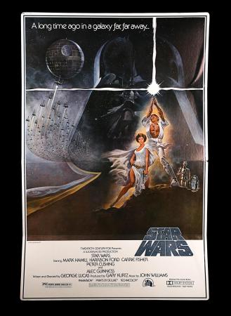 STAR WARS: EPISODE IV: A NEW HOPE (1977) - US Standee Display