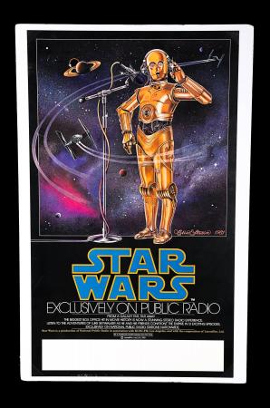 STAR WARS: EPISODE IV: A NEW HOPE (1977) - US National Public Radio Poster