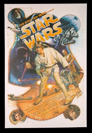 STAR WARS: ANNIVERSARY (1978-1987) - US One-Sheet "Struzan" Poster