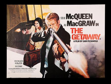 GETAWAY (1972) - UK Quad Poster