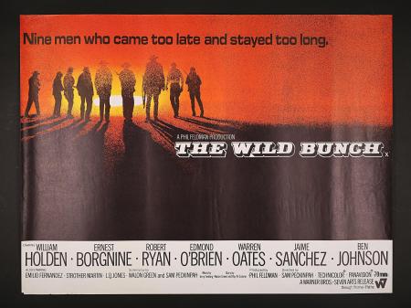 THE WILD BUNCH (1969) - UK Quad Printer's Proof Poster