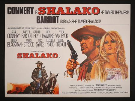 SHALAKO (1968) - UK Quad Printer's Proof Poster