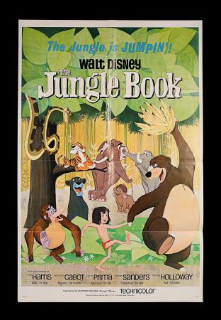 THE JUNGLE BOOK (1967) - US One-Sheet Poster