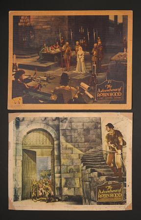 THE ADVENTURES OF ROBIN HOOD (1938) - Two US Lobby Cards