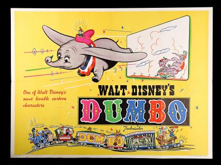 DUMBO (C.1950'S) - UK Quad Poster