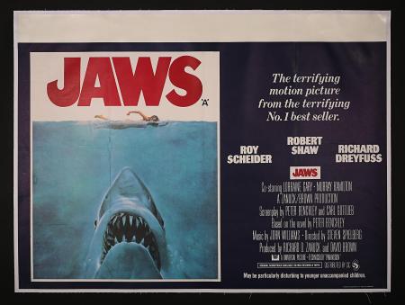 JAWS (1975) - UK Quad Poster