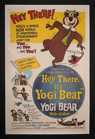 HEY THERE, IT'S YOGI BEAR (1964) - US One-Sheet Poster