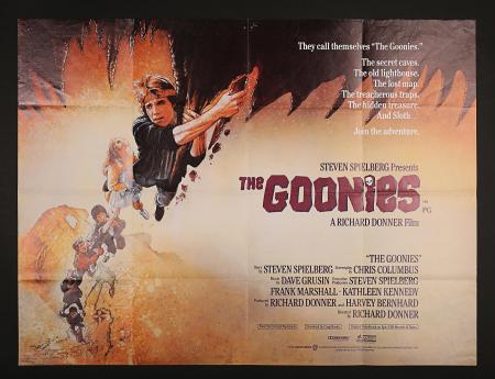 THE GOONIES (1985) - UK Quad Poster