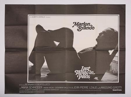 LAST TANGO IN PARIS (1972) - UK Quad Poster