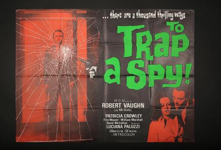 TO TRAP A SPY (1964) - UK Quad Poster