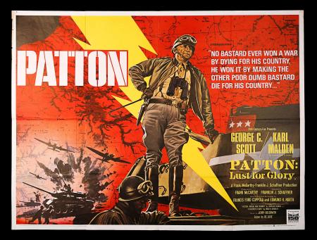 PATTON (1970) - UK Quad Poster