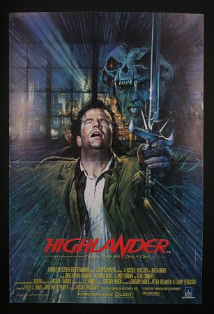 HIGHLANDER (1986) - UK One-Sheet Poster