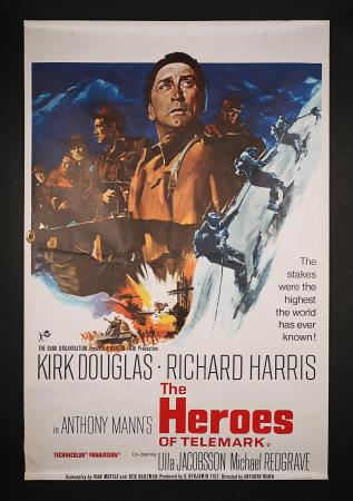 THE HEROES OF TELEMARK (1965) - UK Bus Shelter Poster